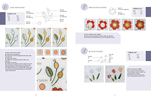 Kew Book of Nature Samplers, The: 10 embroidery projects with reusable iron-on transfers WoodArtSupply