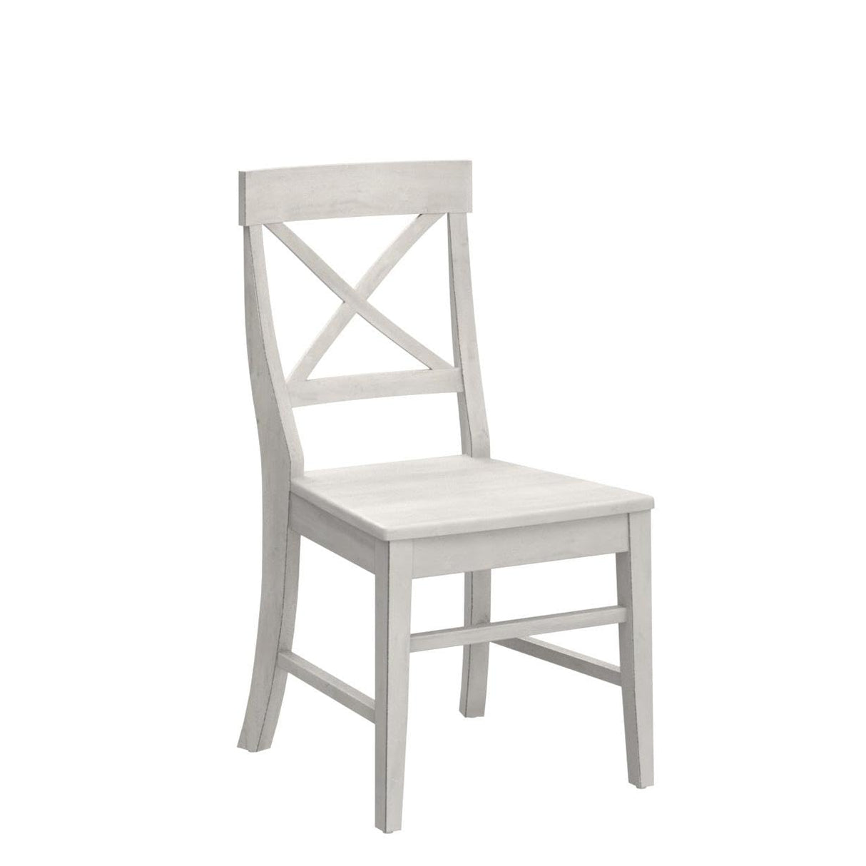 Christopher Knight Home Roshan Farmhouse Acacia Wood Dining Chairs, Light Grey Wash, 21D x 17.75W x 35.5H Inch Christopher Knight Home