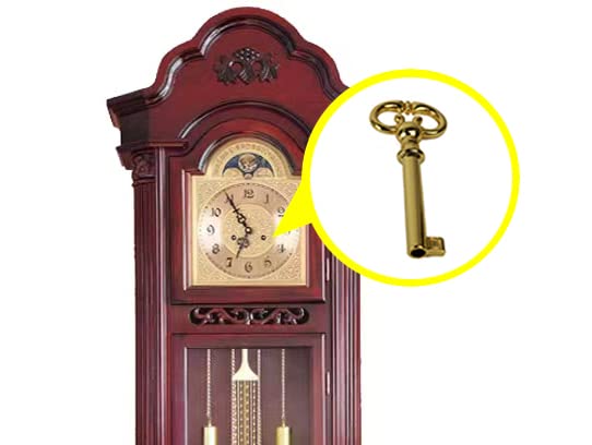 Grandfather Clock Door Key Works with Most Clocks Made Before 2004,for Ridgeway, Sligh, Emporer, Pearl, Seth Thomas, Trend JIOTAR