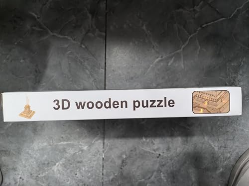 Ysityum 3D Wooden Puzzle for Adults - Statue of Liberty Wood Puzzle Modle Kits with USB LED Light, DIY Architecture Building Craft Toy Set Brain Teaser Gifts for Kids & Teens (147PCS) Ysityum