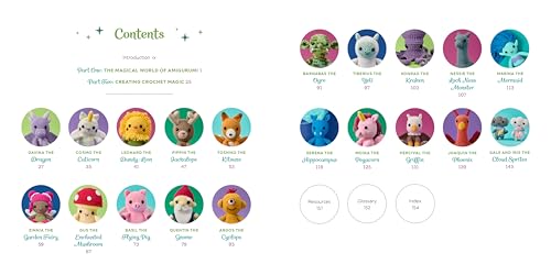 Crochet Magical Creatures: 20 Easy Amigurumi Patterns WoodArtSupply