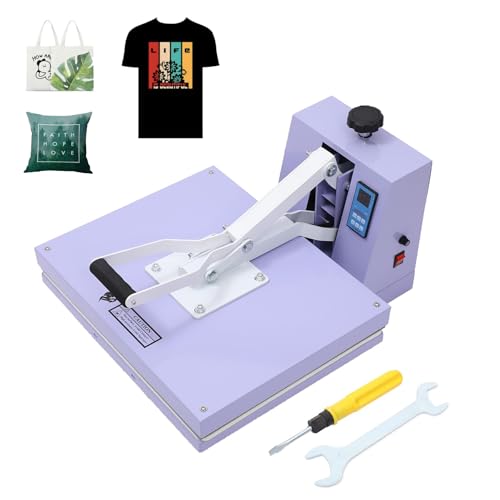 STMHOM Heat Press 16x24, Clamshell Heat Press Machine for T Shirts, Fast Heating Manual Heat Transfer Press for Sublimation and Vinyl, Compact Shirt Press for Home and Small Business STMHOM