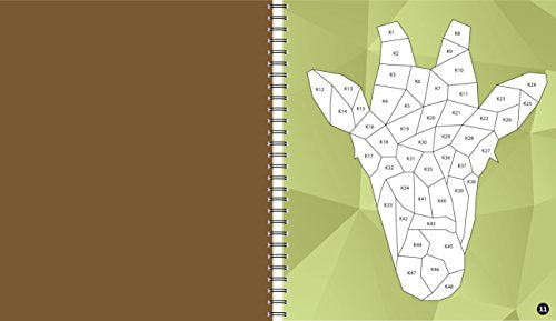 Brain Games - Sticker by Number: Animals (28 Images to Sticker) Publications International, Ltd.