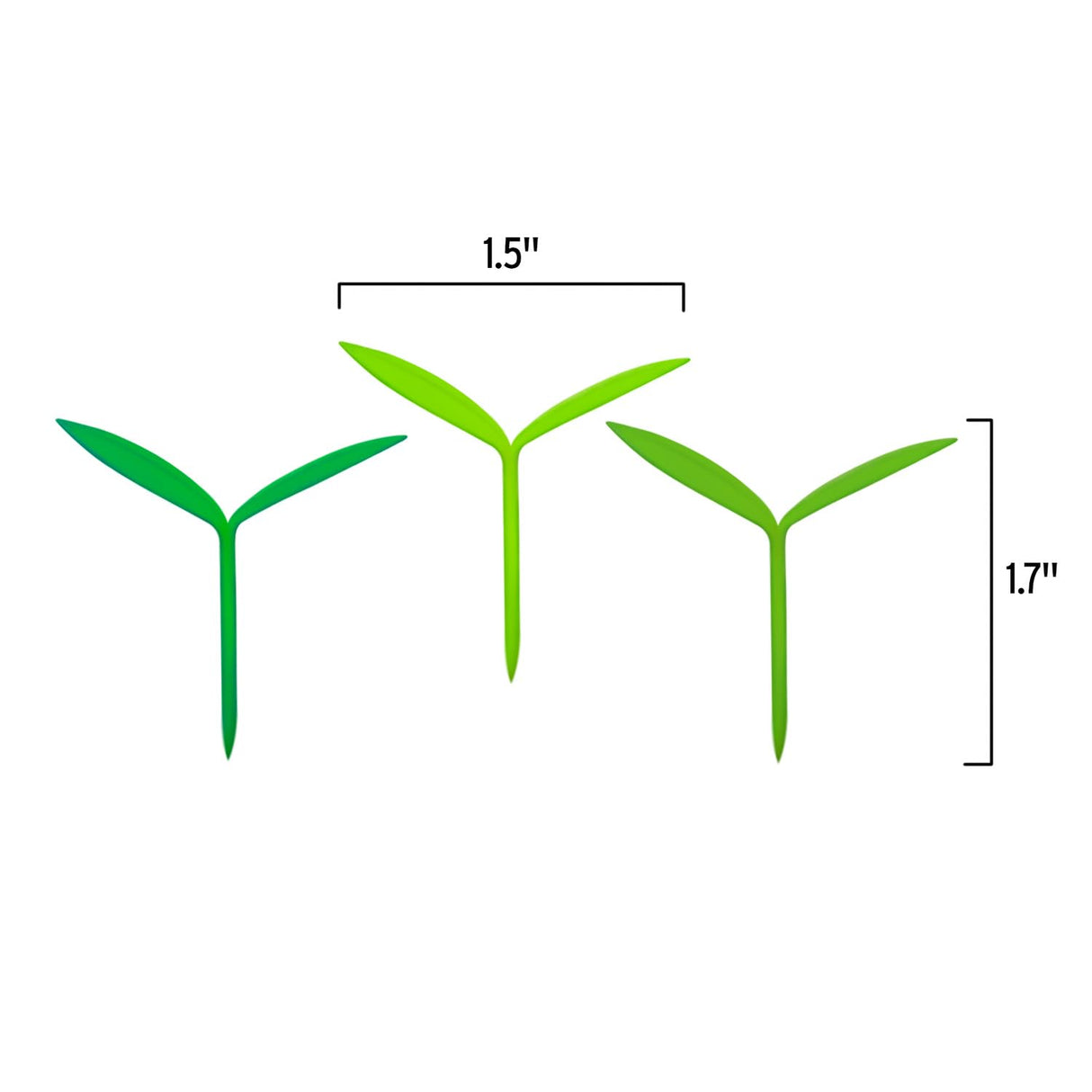 Genuine Fred SPROUT Little Green Bookmarks, Set of 6 genuinefred