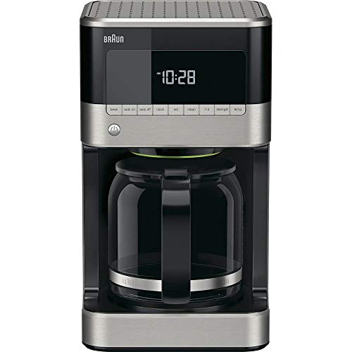 Braun BrewSense 12 cup Drip Coffee Maker, Black, KF7150BK Braun