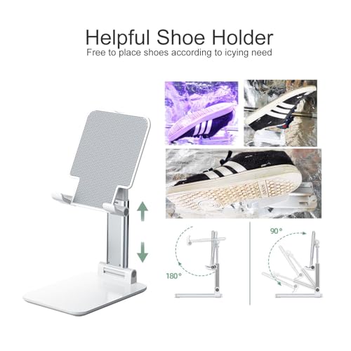 FUNGDO DIY Enclosure with Cooling Fan for DIY Shoe Icing Box Make Yellow/Oxidized Soles Icey/White Again or Making DIY 3D Printer Curing Enclosure Curing Station (Without Lamp) FUNGDO