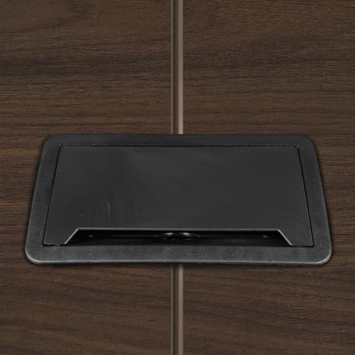 Romig Legacy 6 ft Racetrack Conference Table with Charging Port- Neo Walnut Romig