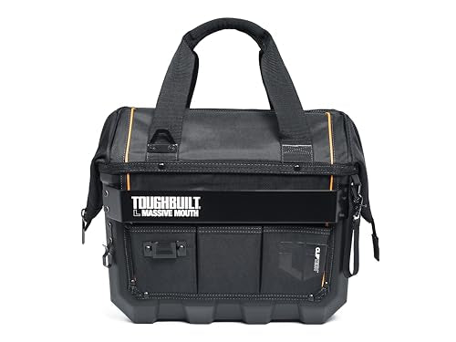 ToughBuilt - Large Massive Mouth 16” Tool Bag - Pro Grade Quality Construction - TB-CT-62-16A ToughBuilt