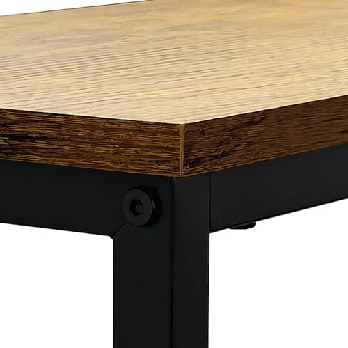 Mordchil HF Narrow Console Table, 29.5" Small Entryway Table, Thin Hallway Tables, Slim Sofa Side Tables for Hallway, Living Room, Bedroom, Foyer, Retro Brown Mordchil HF