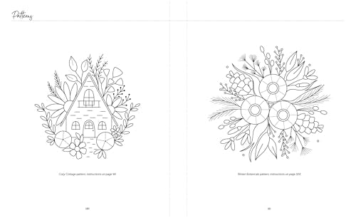 Cozy Stitches: 12 Calm & Creative Embroidery Projects for Absolute Beginners & Beyond WoodArtSupply