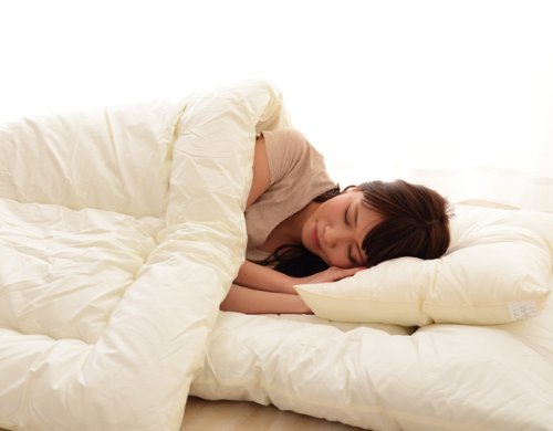 EMOOR Space-Saving Japanese Futon Set (Futon Mattress, Comforter & Pillow) Compact-Twin, Made in Japan, Foldable Floor Sleeping Mattress Shikibuton Tatami Mat Camp Guest-Use EMOOR