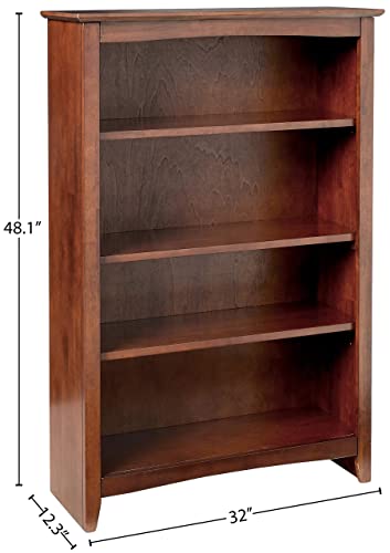 International Concepts Shaker Bookcase, 48-Inch, Espresso IC International Concepts