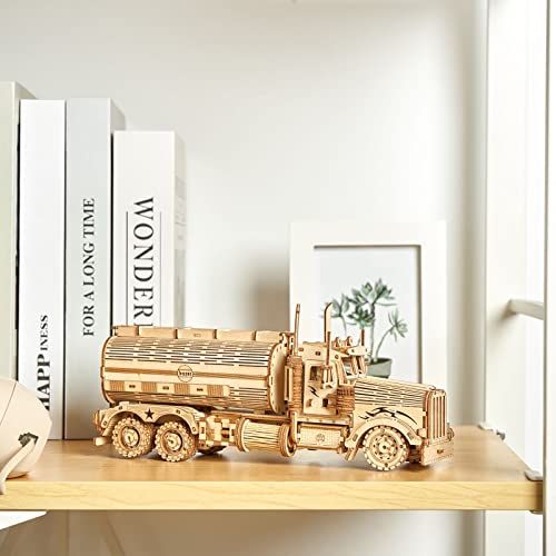 bennama 3D Wooden Puzzles Truck Model Kits, Brainteaser and Puzzle for Christmas/Birthday,Gifts for Adults and Teens to Build Combination bennama