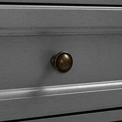 Crosley Furniture Tara Pantry, Distressed Gray Crosley Furniture