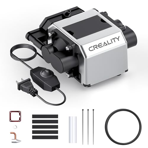 Air Assist for Laser Cutter, Laser Air Assist Laser Engraver for Wood and Metal 22L/min Air Output for Laser Air Assist Protect Laser Lens Reduce Surface Temperature CREALITY FALCON