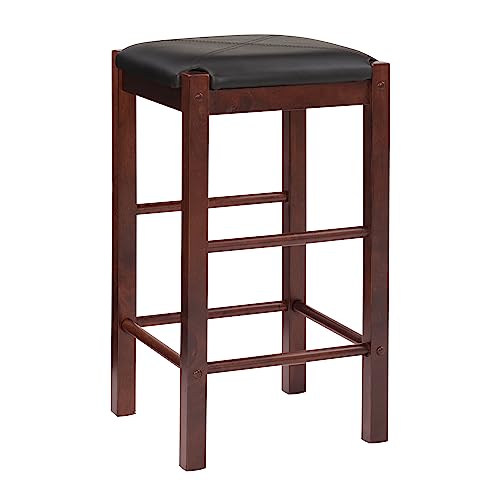 Linon Brown 3-Piece Table Faux Marble Tavern Set, 42" w x 22.25" d x 36" h Linon
