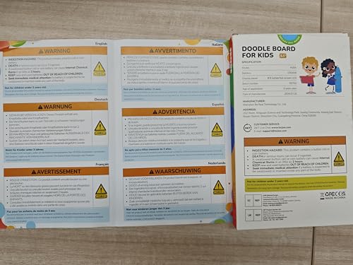 TECJOE 2 Pack LCD Writing Tablet, 8.5 Inch Colorful Doodle Board Drawing Tablet for Kids, Christmas Stocking Stuffers Birthday Gifts Travel Games Toys for Age 3 4 5 6 Boys Girls Toddles TECJOE