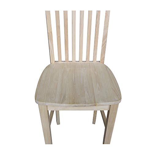 International Concepts 29-Inch Mission Stool, Unfinished IC International Concepts