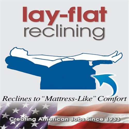 Catnapper Johnson Power Lay Flat Recliner in Brown Polyester Fabric Catnapper