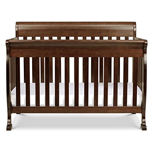 DaVinci Kalani 4-in-1 Convertible Crib in Espresso, Greenguard Gold Certified DaVinci