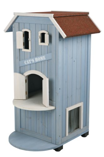 TRIXIE Pet Products 3-Story Cat's House , 22 x 23 x 37 in. TRIXIE