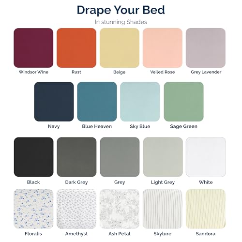 Casa Platino Full Sheets Sets – 100% Cotton Full Sheets Cooling with 4 Pillowcases, 15" Deep Pocket Fitted Sheet, Crisp & Smooth Feel, Ultra Soft & Cozy, Fit – Blue Sky Casa Platino