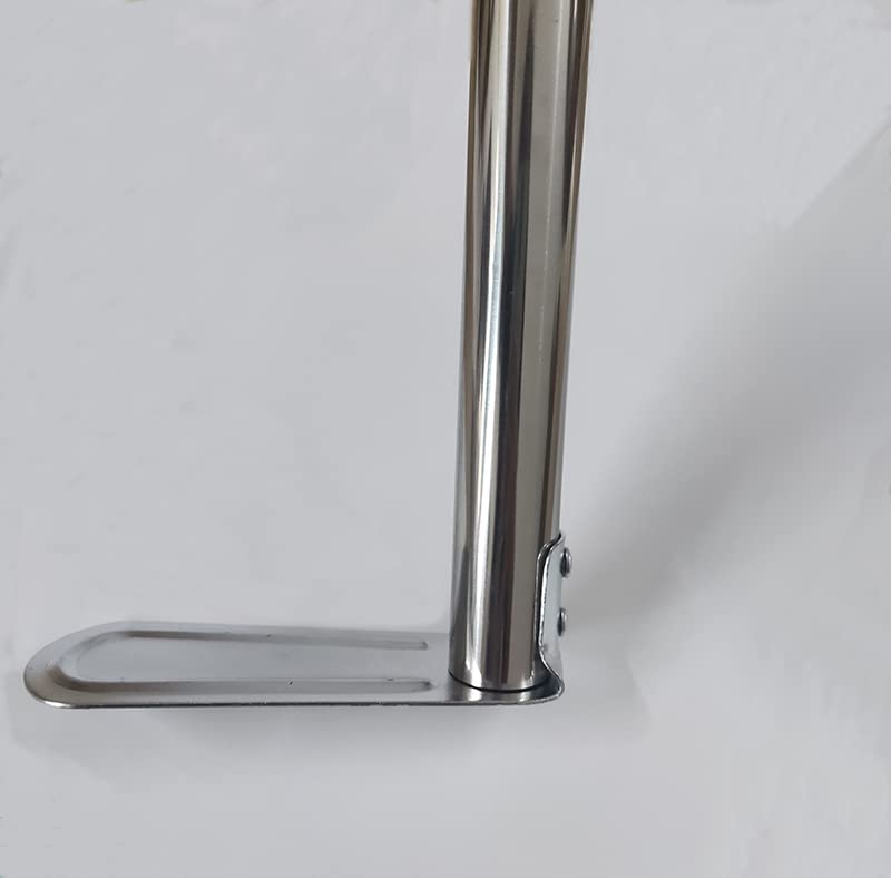 Mengersi Canopy Bed Frame Post Poles King Size Stainless Steel 4 Corner Canopy Bed Curtains Frame Bracket Fit for Metal and Wood Bed Mengersi