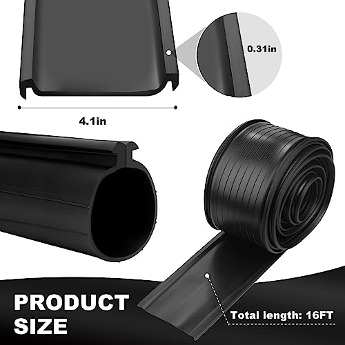 for Clopay Garage Door Rubber Bottom Weather Seal 20ft Hoogtecly