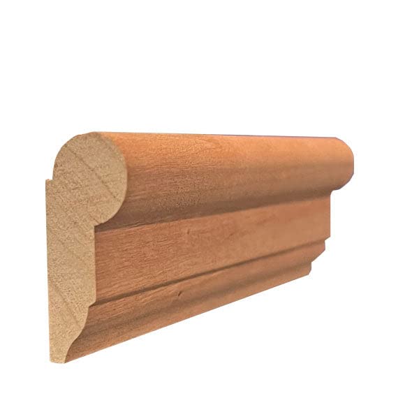 EWPC11 Picture Hanging Rail Moulding, 11/16" x 1-5/8", Poplar, 94" NewMouldings