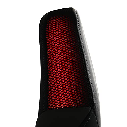 X Rocker Sigma PC Computer Gaming Office Desk Chair, with Headrest RGB LED Lights, Adjustable Seat and Armrest, 0780401, 24.41" x 49.8" x 20.87", Black X Rocker