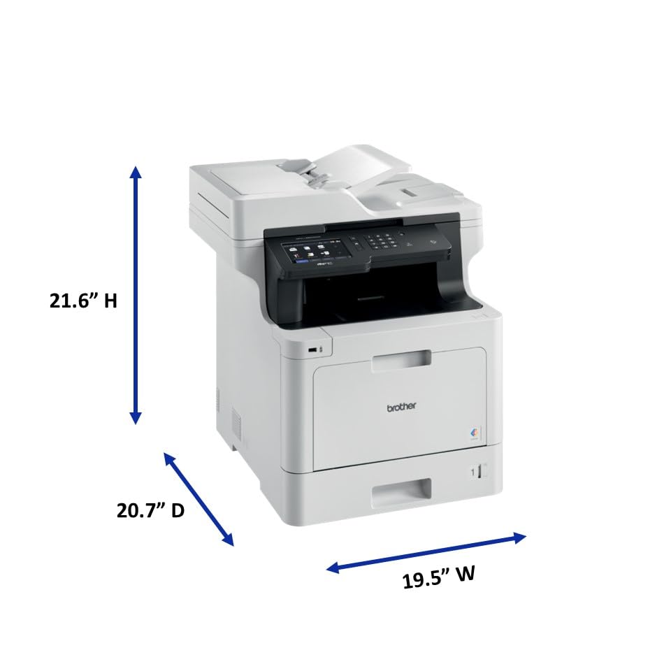 Brother MFC-L8900CDW Business Color Laser All-in-One Printer, Amazon Dash Replenishment Ready Brother