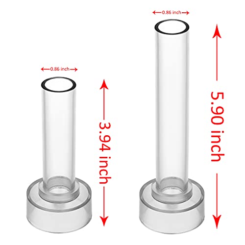 Taper Candle Mold Set-2PC Pillar Candle Molds -Perfect for Making Emergency Candles, Chime Candles, Table Candles-30 Ft. of Wick, A Mold Sealer and 2 Candle Wick Clips Included as a Gift.