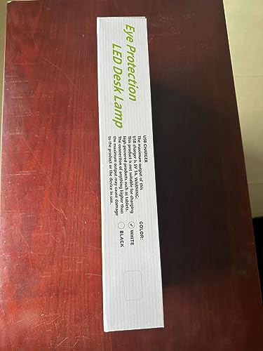 JKSWT Desk Lamp, for Eye Care, Dimmable Table Lamp with 5 Colour Modes, 72 LEDs with USB Charging Port, Touch Control and Memory Function, Office Lamp JKSWT