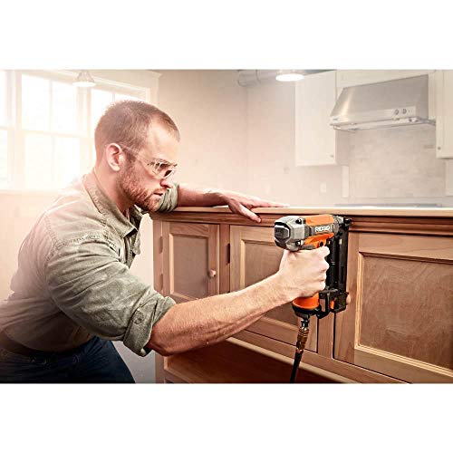 RIDGID 18-Gauge 2-1/8 in. Brad Nailer with CLEAN DRIVE Technology RIDGID