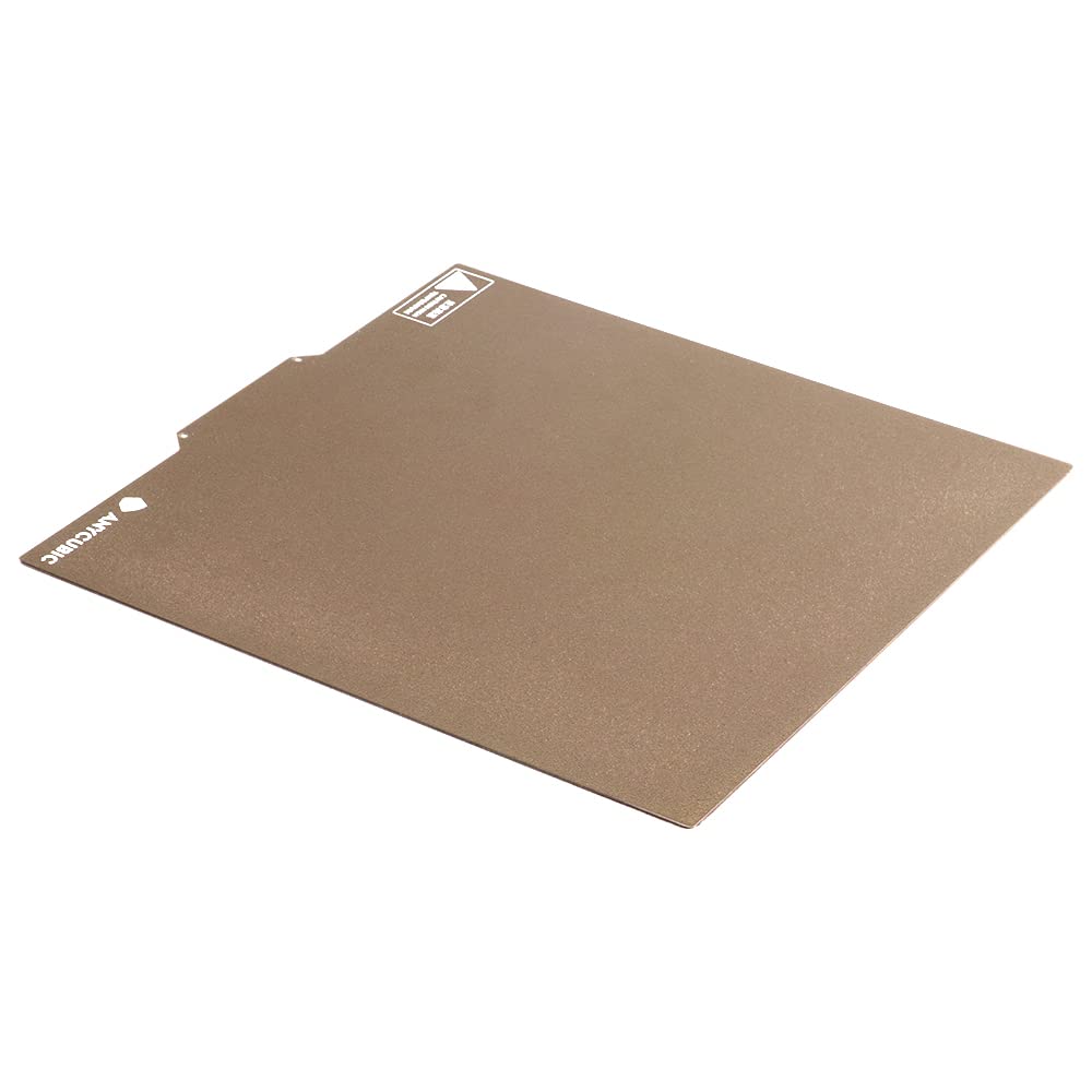 Anycubic Spring Steel Magnetic Platform 3D Printer Accessory, Durable and Tough Compatible with Anycubic Kobra Max 3D FDM 3D Printer ANYCUBIC