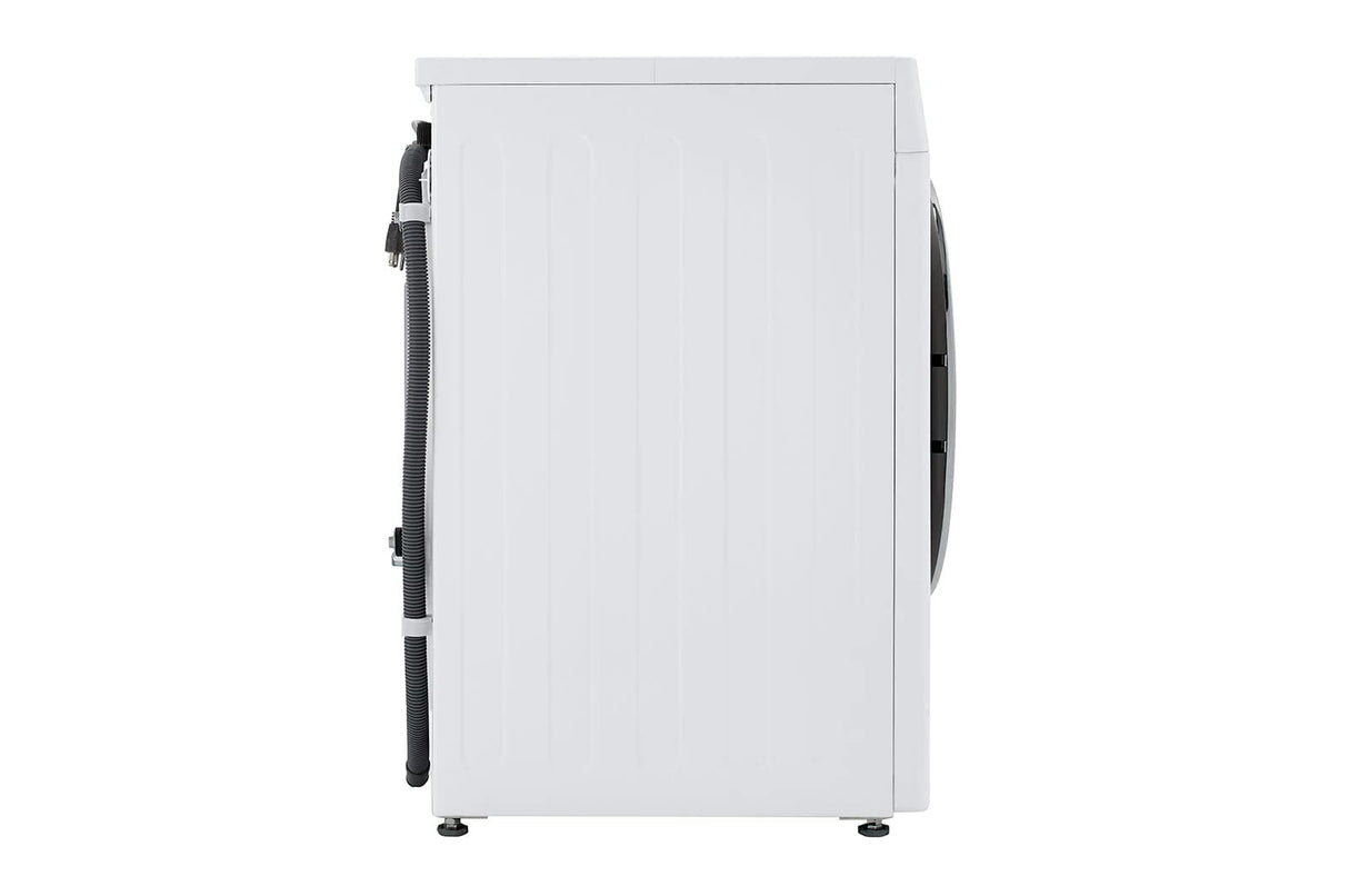 LG WM3555HWA 24 Inch Smart All In One Washer/Dryer with 2.3 cu. ft. Capacity, Wi-Fi Enabled, 14 Wash Cycles, 1400 RPM, Ventless, NeveRust Stainless Steel Drum, Quiet Operation, TrueBalance, Sensor Dry in White LG