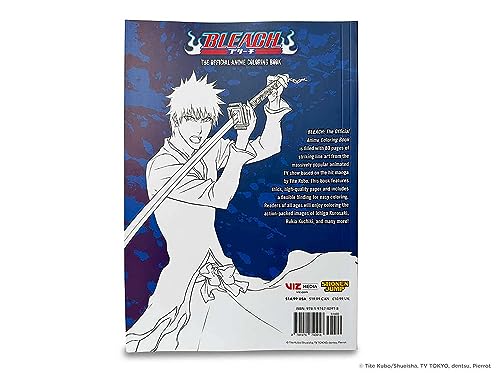BLEACH: The Official Anime Coloring Book (Bleach: The Official Coloring Book) WoodArtSupply