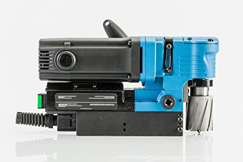 Unibor Magnetic Metal Pillar Drill Press - ELP50/1 (120v) Low Profile Magnetic Drilling Machine 2" Max Diameter Cut, 2" DOC Light Weight 1200W Electric Bench Mag Drill Power Tool (24.25lbs) Unibor