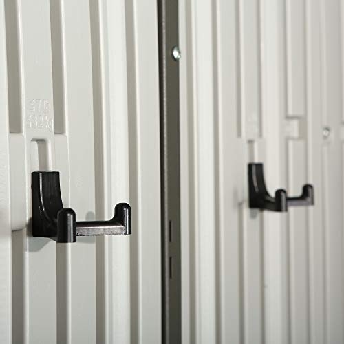 Lifetime 60202 8 x 10 Ft. Outdoor Storage Shed, Gray Lifetime