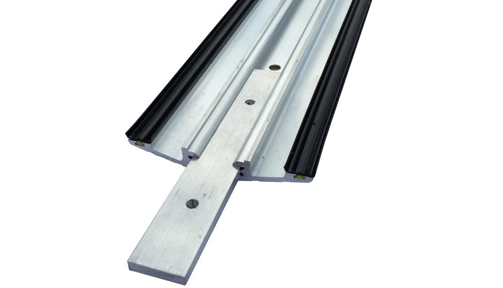 ½" High Commercial Door Aluminum Threshold Seal Kit 10'2" Length | Full Kit Fixings Included | GaraDry GARADRY