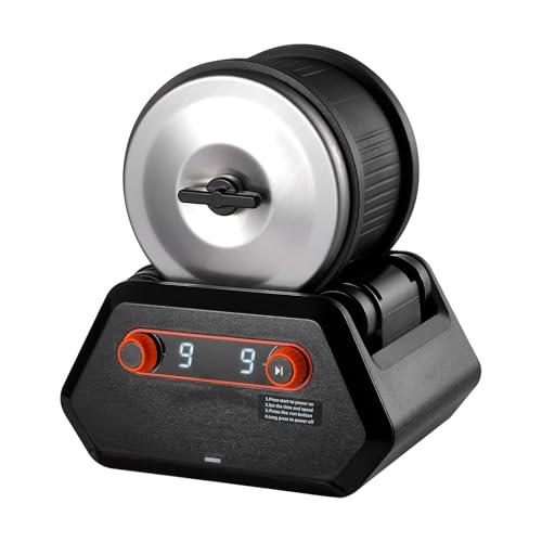 VEVOR Rock Tumbler Kit, 4 lbs Rock Polishing Kit, 9 Speed Settings 9-Day Polishing Timer Stone Polishing Kit, Rock Polisher with Rough Gemstones and Polishing Grits, Rock Polisher for Kids Adults VEVOR