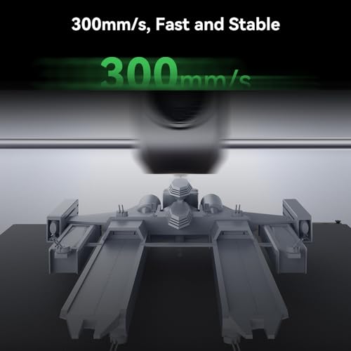 Creality High Speed PLA Filament 1.75mm Black 2Kg, 3D Printer Filament for 300mm/s 3D Printing, Rapid PLA Dimensional Accuracy +/- 0.02 mm 1Kg Cardboard Spool(2.2lbs) for FDM 3D Printers(Black&Black) Creality