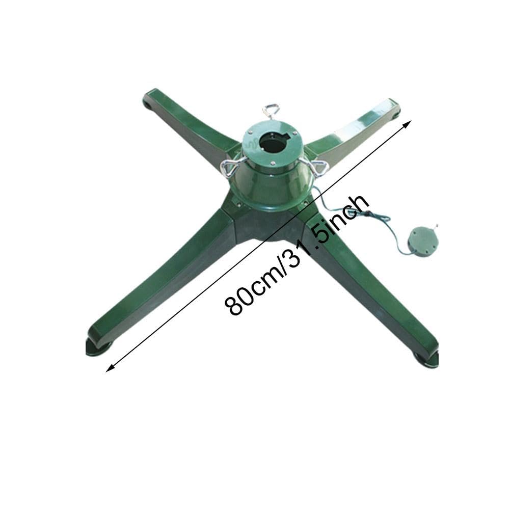 Musical Rotating Christmas Tree Stand with Speaker, 360 Degree Rotating Christmas Tree Stand with Music,Christmas Tree Rotating Stand,360° Spinning Christmas Tree Base with Music (31.5in) Generic