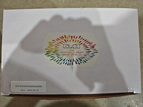 Caydo 31 Pieces Screen Printing Starter kit Include 4 Different Size of Wood Silk Screen Printing Frame with 110 Mesh, Squeegees, Inkjet Transparency Film, Ink Knife, Gloves and Mask Tape Caydo