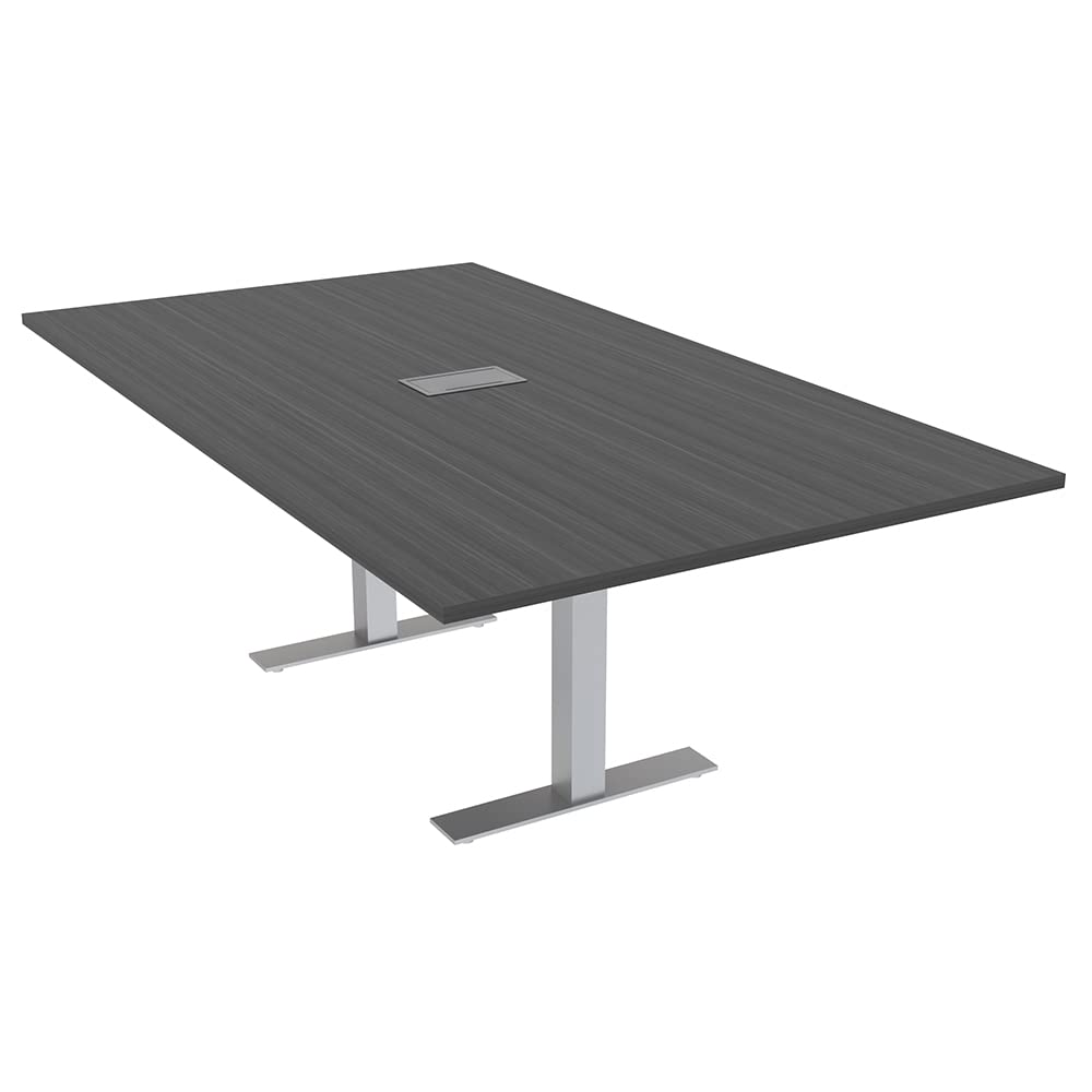 SKUTCHI DESIGNS INC. 7 Foot Rectangular Conference Table with Power and Data | 6 Person Table | Harmony Series | Asian Night SKUTCHI DESIGNS INC.
