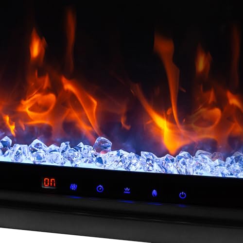 Kennedy II Commercial Grade Smart Electric Fireplace 5,000 BTU, 60IN Paramount