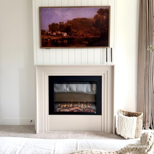 Touchstone Fireplug 24" Electric Fireplace Insert for Existing Masonry Fireplaces | 6 Flame & 13 Ember Colors | Alexa & WiFi Compatible | 1500W Heater Touchstone