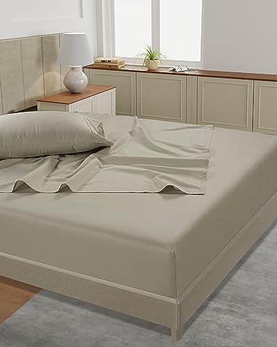 LANE LINEN Queen Size Bedding Set – 100% Cotton Bed Set with 450 Thread Count, Soft & Cooling Fabric, Value Bedding for Daily Use, Hotel Sateen Finish, 15" Deep Pocket – Linen LANE LINEN