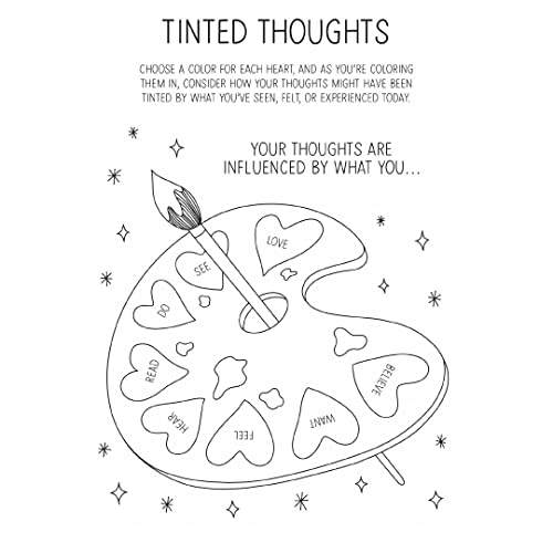 Out of Your Mind: A Journal and Coloring Book to Distract Your Anxious Mind WoodArtSupply