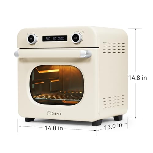 GIZMIX 18L Sublimation Oven for Tumblers, Mugs & Bottles, Digital Heat Press Convection Oven with 360° Heating, Precise Temperature Control, Fits Multiple Items, Includes Heat Resistant Gloves GIZMIX